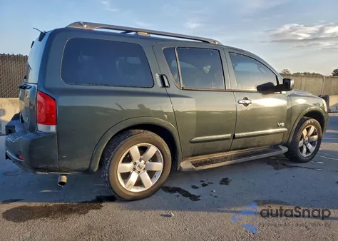 2008 Nissan Armada Se from USA, damaged, VIN 5N1BA08D38N601832